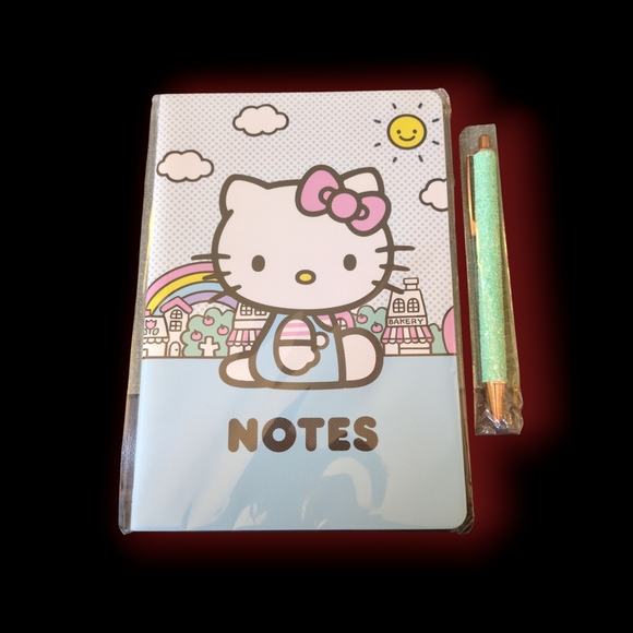 Other - 5️⃣ Hello Kitty Notes Journal with Pen